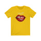 Gold Lips Women Jersey Short Sleeve Tee - The HAYZE Brand