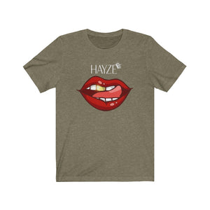 Gold Lips Women Jersey Short Sleeve Tee - The HAYZE Brand
