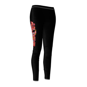 LIL DEVIL Women's Cut & Sew Casual Leggings - The HAYZE Brand