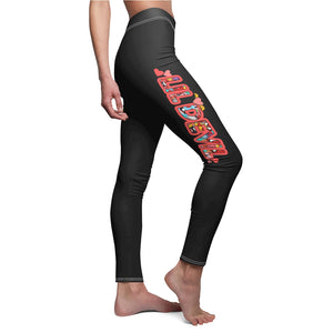 LIL DEVIL Women's Cut & Sew Casual Leggings - The HAYZE Brand