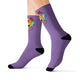 Hayze Chip  Love Sublimation Socks - The HAYZE Brand