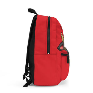 BILL THE GOAT Red Backpack (Made in USA)